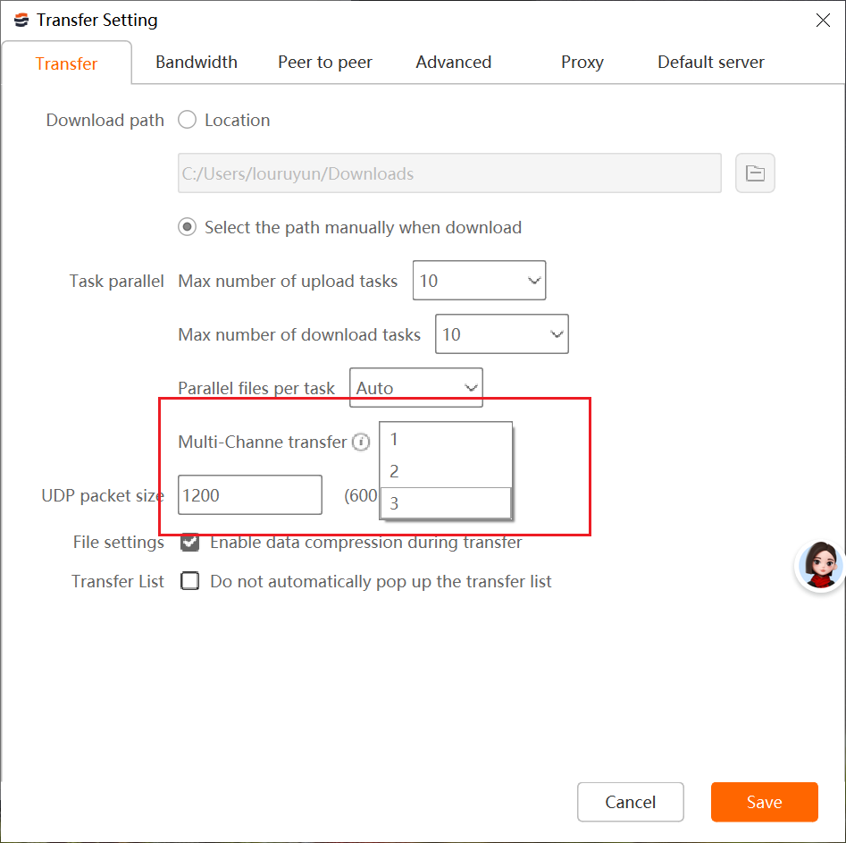 multi-channel-transfer-compatibility